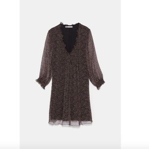 ZARA MINI POLKA DOT DRESS